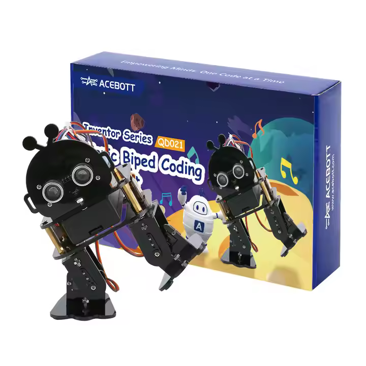 ESP32 Bionic Biped Robot Kit Compatible With Arduino STEM Coding Toy for Kids Ages 8-16