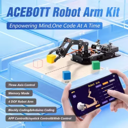 ESP32 Programmable Robot Arm Kit Compatible With Arduino