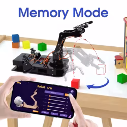 ESP32 Programmable Robot Arm Kit Compatible With Arduino